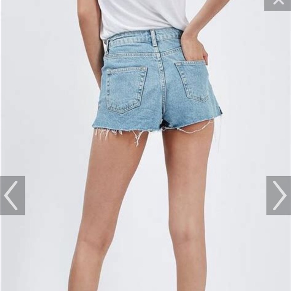 Topshop high waisted mom shorts NWT